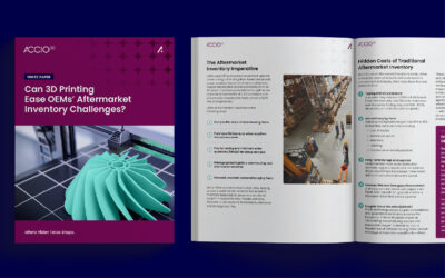 Can 3D Printing Ease OEMs’ Aftermarket Inventory Challenges?